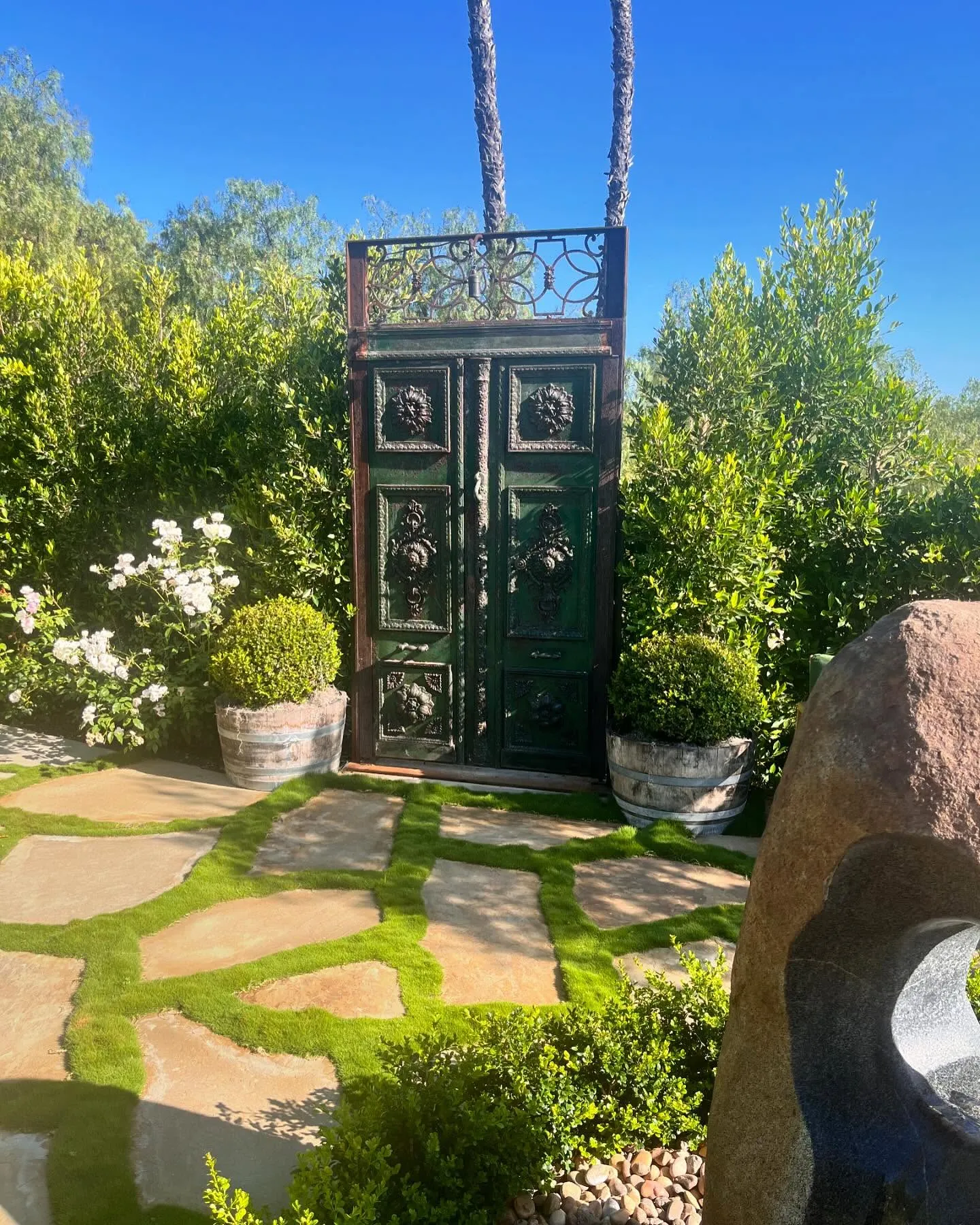 Outdoor doorway via Instagram